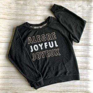 SEQUINED SWEATSHIRT - JOYFUL